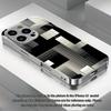 Черно-белые полосы модные чехлы для телефона carcasa Смартфон Стеклянный чехол для телефона для iPhone 17 16 15 14 13 12 pm Pro Plus fundas