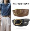 Four Seasons Available New Genuine Leather Women'S Belt Leather Paired With Jeans, Casual Pants, Skirts, Women'S Belt