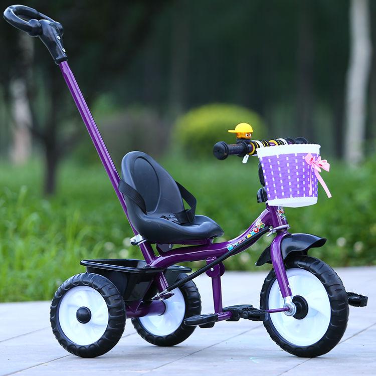 Lightweight Children's Pedal Car Stroller Tricycle for Ages 1-5