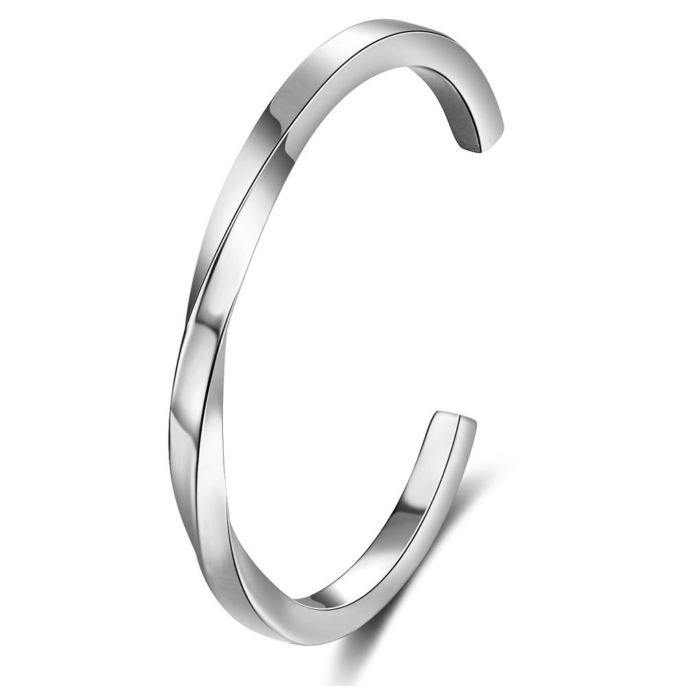 -shaped Bangle Eight Mang Star Open Bracelet Adjustable Zircon Stacked Woman Bracelets Gifts for Mom