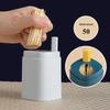 Toothpick Storage Box Living Room Dining Room Automatic Pop-up Toothpick Box Household Push Toothpick Holder Dispenser New
