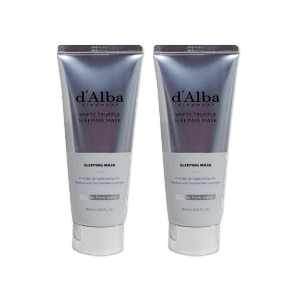 d'Alba Укрепляющая увлажняющая питательная ночная маска с белым трюфелем 60 мл x 2