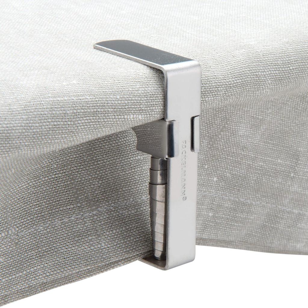 Набор из 8 зажимов для скатерти из нержавеющей стали Fackelmann Tecno ref. 9932950