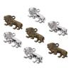 Alloy Lion Pendants Antique Silver Cartoon Animal Style Angrily Lion Pendant  DIY Accessories