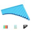 18 Pipes Pan Flute Portable Wind Instrument Beginner Friendly C Scale Panpipe  Practice Instrument