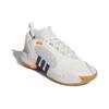 Adidas ДОН. Выпуск №5 Белые мужские кроссовки Victory Blue Orange Core-White Crystal-White IE7799