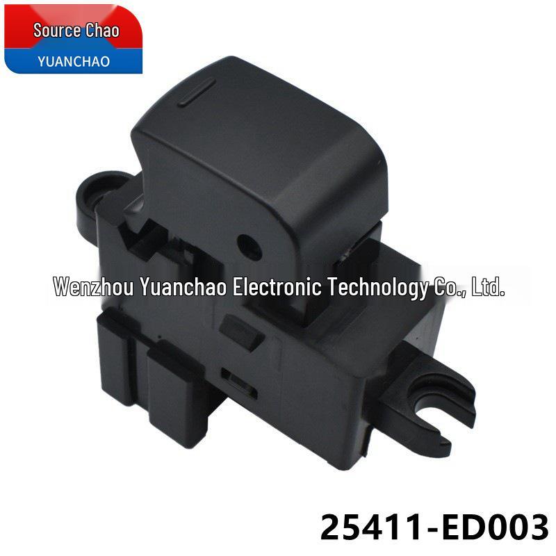 Переключатель стеклоподъемника Nissan Tiida, Livina, Sylphy, Teana (25411-ED003)