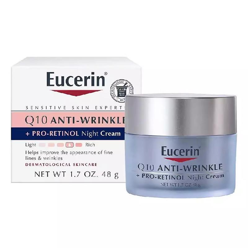 Eucerin Q10 Крем для лица Увлажняющий Укрепляющий для всех типов кожи 48 г