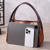 New Chinese Style Women's Bag European and American Retro Embossed Hand-painted Portable Messenger Vegetable Blue Bag