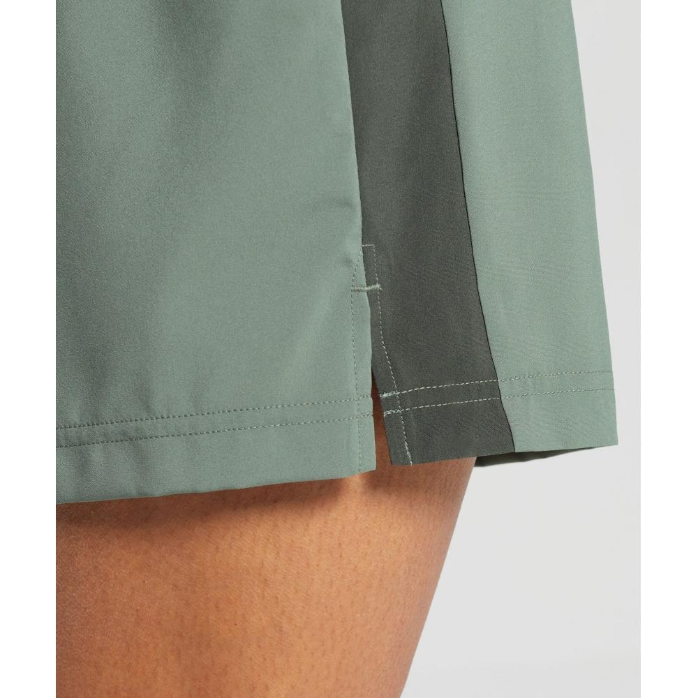 Gymshark Спортивные шорты 7 Unit Green Strength Green A1b3l Ecv5