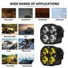 Motorcycle Led Work Light 12V Fog Light Spotlight DRL For Car 4x4 Off Road ATV SUV Motorcycle Trucks Tractors Boat Headlights