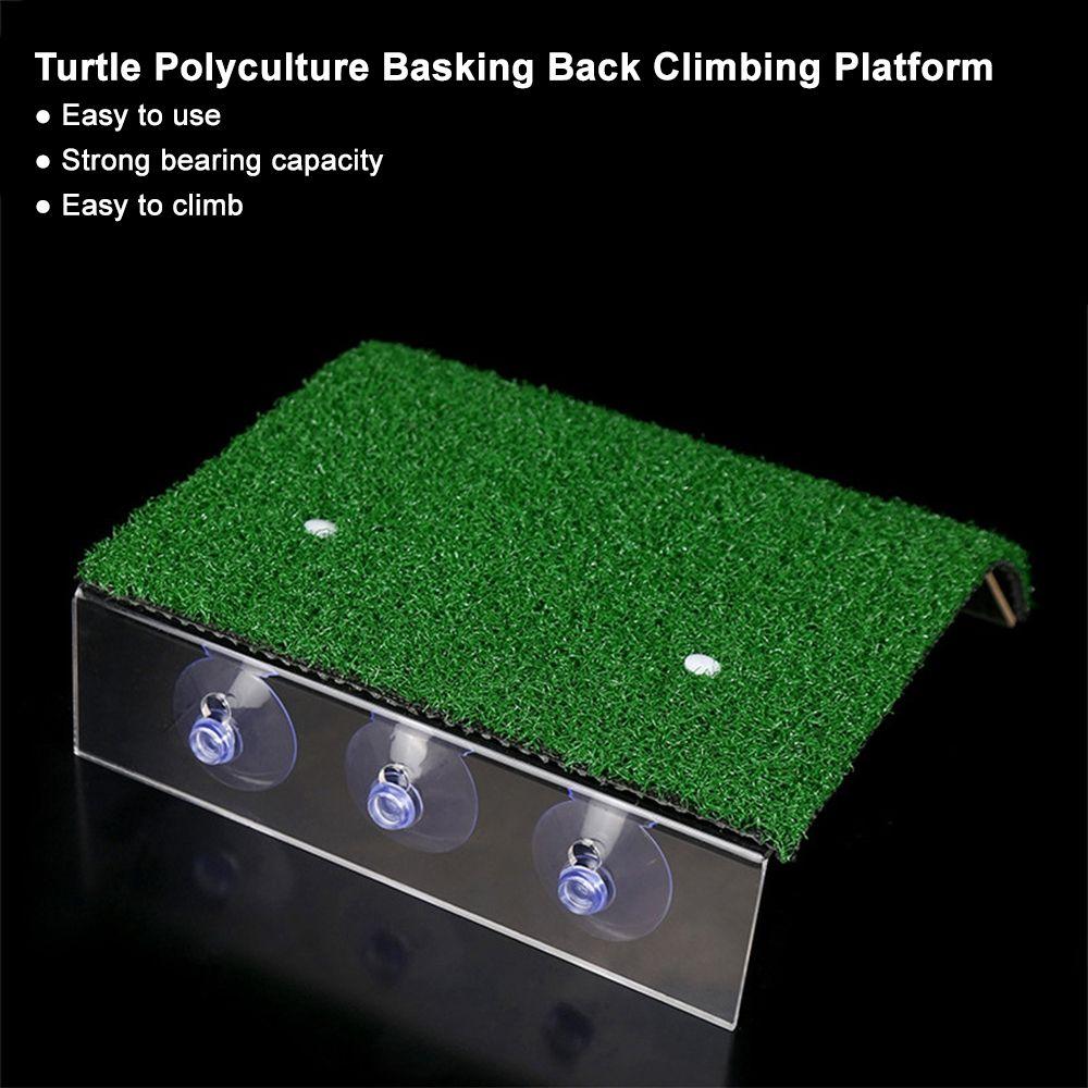Lawn Landscaping Turtle Ladder Turtle Basking Platform Moss Island Turtle Floating Island