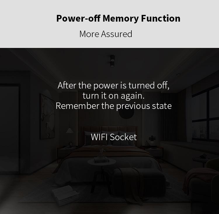 Умная розетка Tuya WiFi с измерителем мощности, управление через Alexa/телефон, европейская вилка, 16А