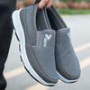 Повседневная обувь на мягкой подошве для мужчин среднего и пожилого возраста, тканевая обувь «старый Пекин», рабочая обувь-лоферы для ленивых людей, дышащая спортивная обувь