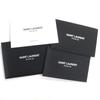 Great SAINT LAURENT PARIS Tote Bag Rib Gauche black leather mens 587273 Used