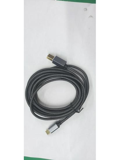 USB 2.0 Printer Cable for Square Port - Compatible with HP, Epson, Canon