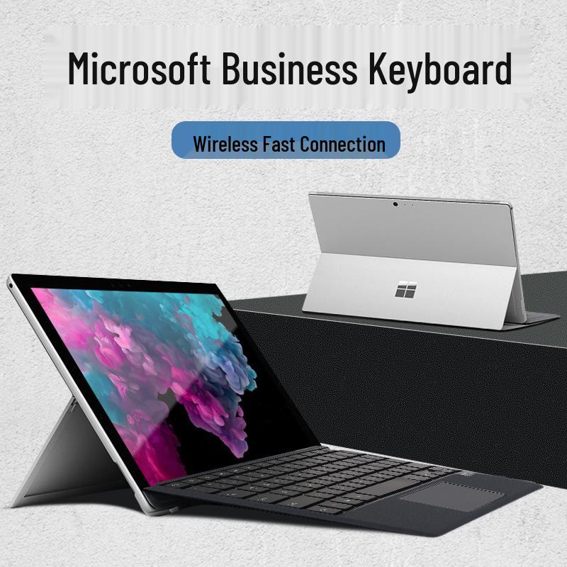 Магнитная Bluetooth-клавиатура с цветной подсветкой для Microsoft Surface Pro 5/6/7+/8