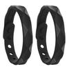 2Pcs Anti Static Bracelet Adjustable Multi-Hole Improved Sleep Quality Relaxation Unisex Waterproof Silicone Energy Balance Bracelet