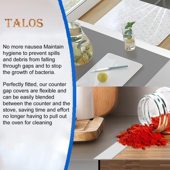 Крышка зазора для плиты, силиконовая резиновая полоска, термостойкий коврик, масло, пыль, вода, уплотнитель, кухонный наполнитель для дома, ресторана, отеля