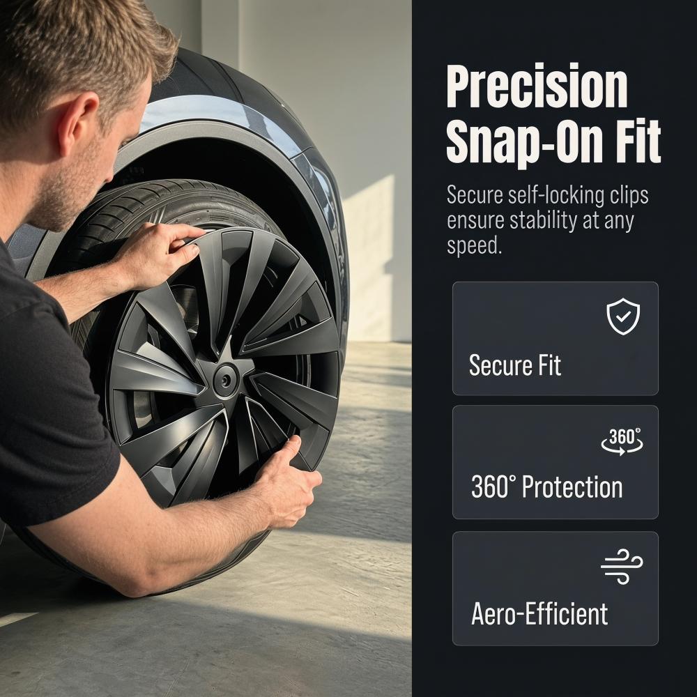 4 шт. Колпаки на ступицу для Tesla Model Y Juniper 19-дюймовое колесо Крышка колеса Performance Замена Crossflow Колпаки на ступицу Полный обод Шина 2025 2026