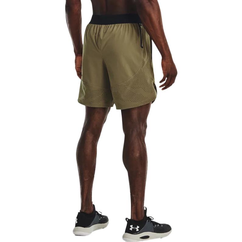 Under Armour Тканые однотонные спортивные шорты с прямыми штанинами, мужские штаны, зеленые 1351667-361