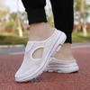 Men's Slippers Summer Soft Comfortable Home Slippers Breathable Anti-slip Men's Sneakers Unisex Flats Shoes for Women's Sandals