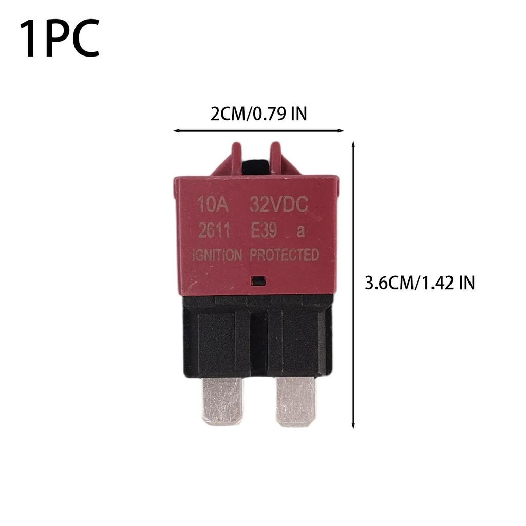 Auto Parts Suitable for Boats Rally Car Automobiles and Boats E39 Car Blade-Type Overcurrent Protector Reset Fuse Adapter Fuses4