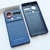 Для ZTE Nubia Z80 Z70 Z70S Ultra ПУ Кожа Дружелюбная к Коже Контрастные Цвета Клавиши Рамка для Камеры Защитная Задняя Панель Мягкий Чехол