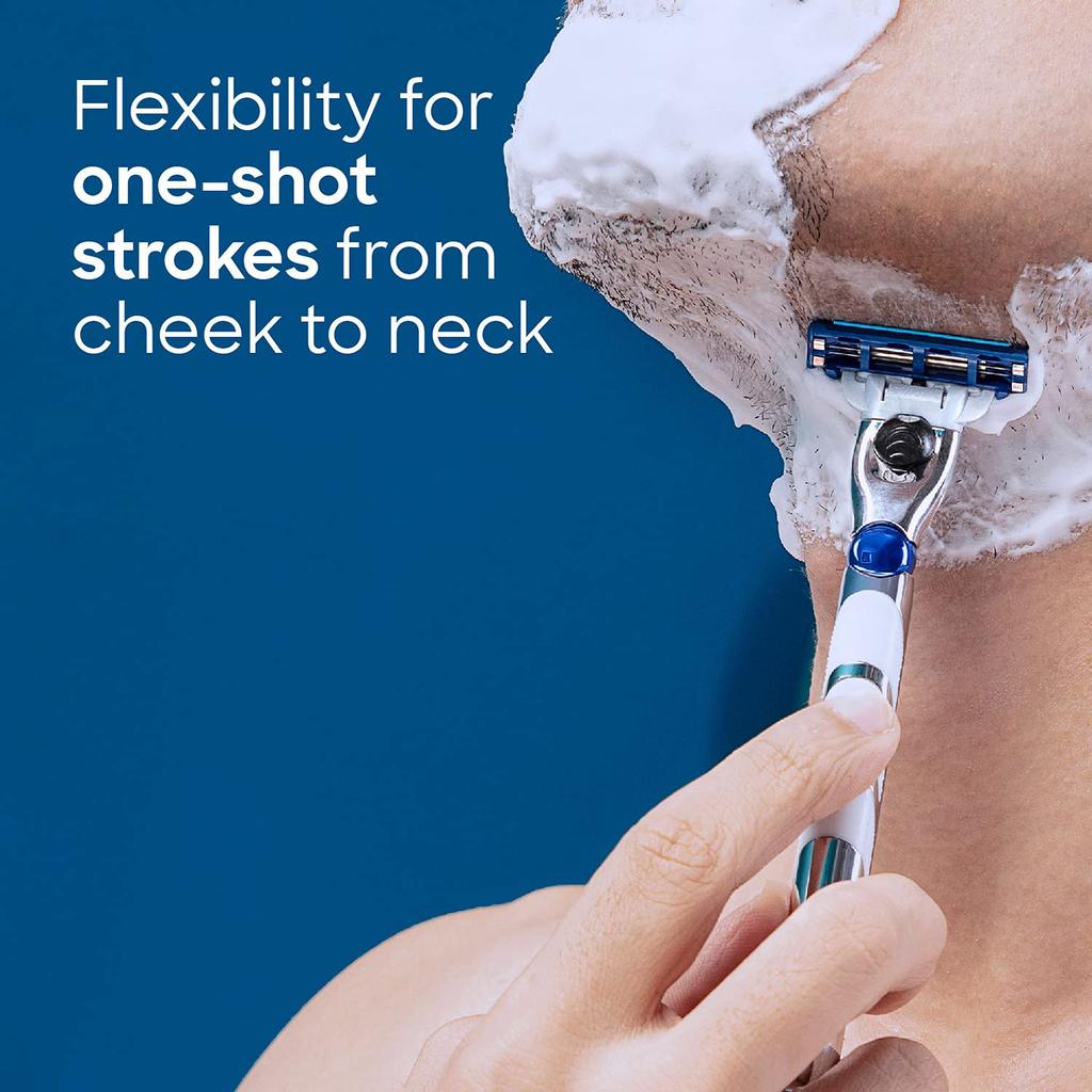 Мужская бритва Gillette Mach 3 Turbo с технологией Flexball