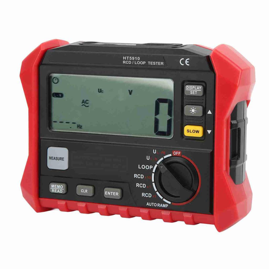 Digital Insulation Resistance Tester RCD Loop Test Multifunctional Full Auto Range Electrical