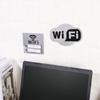 Общественный магазин Общественная зона Указатель Ресторан Интернет-сигнал WIFI Знак WIFI Вывески Настенные наклейки
