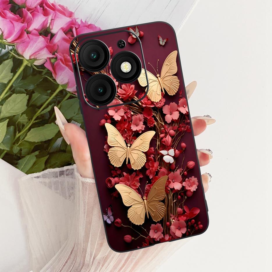 For Itel A50 A50C 4G Case Cool Lion Luxury Painted Cover Soft TPU Phone Case For Itel A50C A 50 C ItelA50 ItelA50C Fundas Bumper