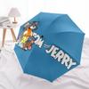 Tom and Jerry2pattern, automatic folding umbrella, portable and foldable design, 8 ribs, a Christmas or birthday gift.