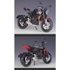 Welly 1/12 2021 Triumph Trident 660 Сплав Гоночный Мотоцикл Модель Литой Металл Уличный Мотоцикл Модель Симуляция Детская Игрушка Подарок