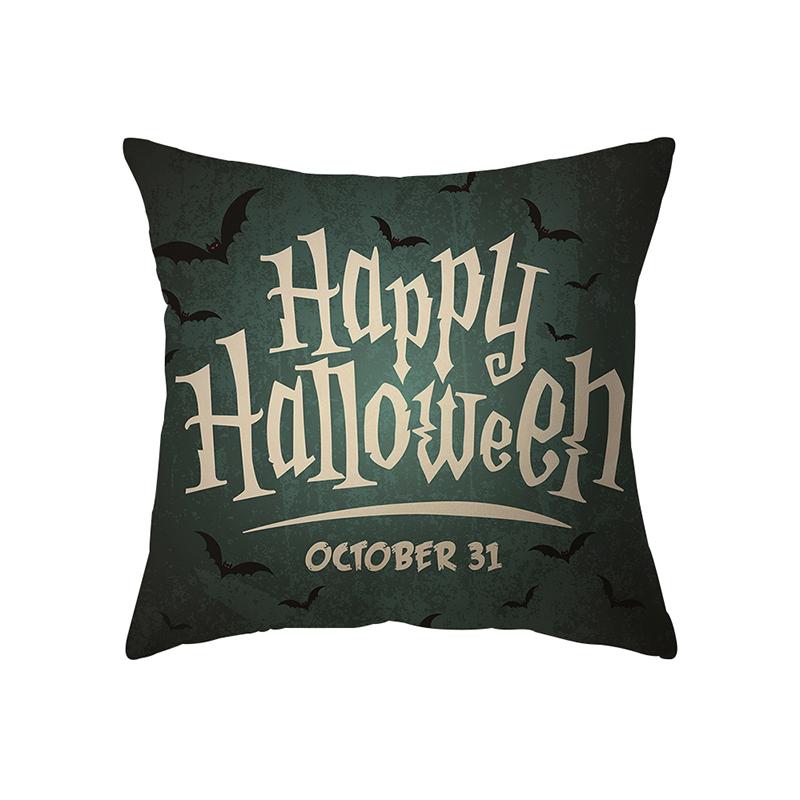 Pumpkin Collection Halloween Theme Pillow Cover Sofa Cushion  Holiday Gift Party Decoration Home Decor