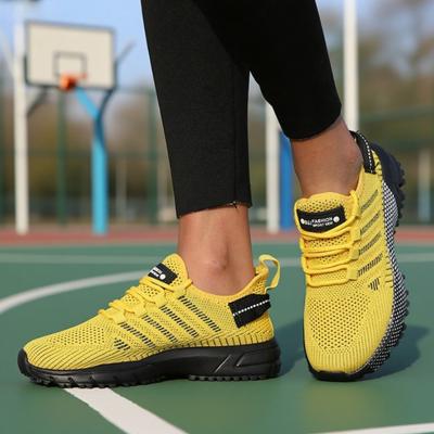 Эксклюзивный дизайн Женские повседневные кроссовки Модные сетчатые дышащие резиновые кроссовки на платформе Обязательные кроссовки для этого сезона