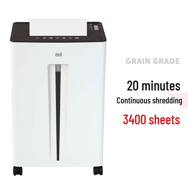 Deli 9918 Level 4 Cross-Cut Office Shredder CN plug (adapter included)