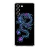 Модный чехол для телефона с драконом для Samsung Galaxy S22 S21 S20 FE Ultra 5G S10 S10E S9 S8 Plus Note 10 20, мягкий прозрачный силиконовый чехол