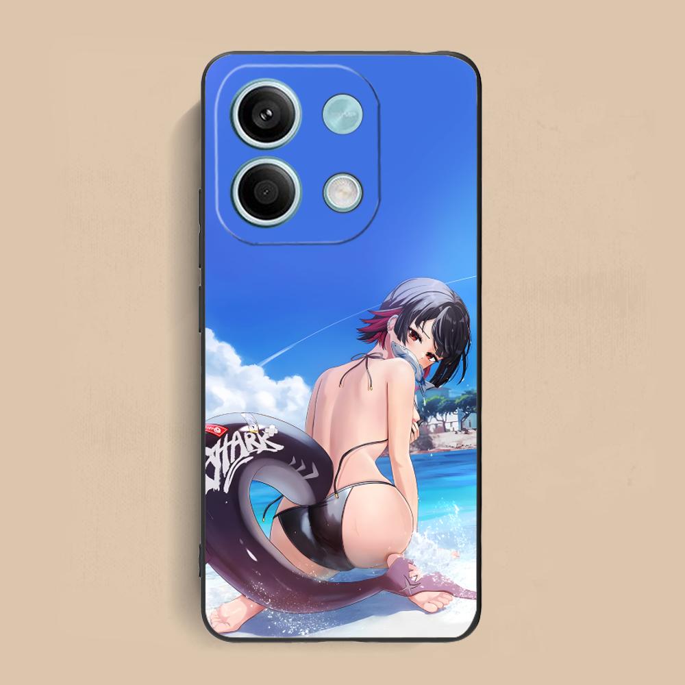 Чехол для телефона Zenless Zone Zero Ellen Joe для Xiaomi Redmi 14 13 12 C A5 3 2 1 Plus 4G 5G Цветной Защитный Чехол для Мобильных Телефонов Роскошный