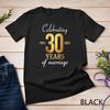 30 лет брака Основано 1994 2024 30-я годовщина свадьбы футболка