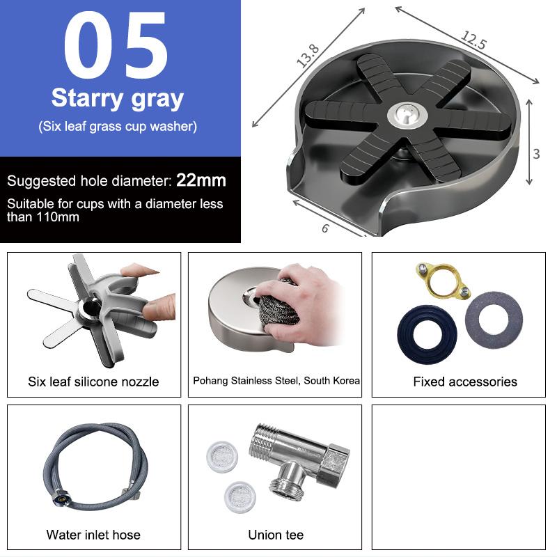 Стеклоочиститель для кухонных моек Чашки для мытья кухонные принадлежности Серебряная щетка из нержавеющей стали Инструменты для чистки