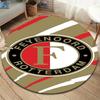 Feyenoord Round Area Rug,Carpet Rug for Living Room Bedroom Sofa Playroom Decor,Non-slip Floor Mat