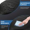 ATV Seat Cover Non-Slip Soft Waterproof for Raptor 700 700R 2006-2024, High Elastic Leather Black