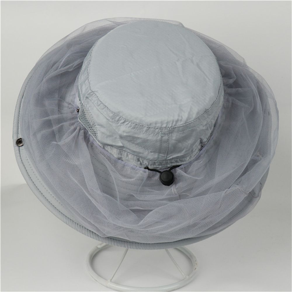 Bee Bug Insect Bee Protection Outdoor Fishing Mosquito Hat Fishing Cap Mesh Hat Head Net