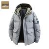 Мужская зимняя утепленная куртка с капюшоном Jeanswest для активного отдыха