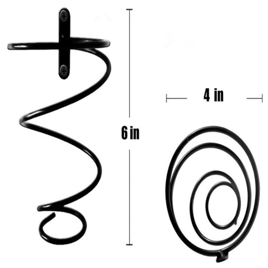 Подвесная спиральная подставка для бутылок красного вина, настенная, стойка для демонстрации винных бутылок, стойка для хранения вина, простое украшение для дома и стойки