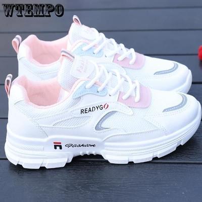 Спортивная обувь, женская модная повседневная обувь для бега, дышащая сетчатая обувь, летняя тонкая модная универсальная женская обувь