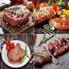 Молоток для отбивания мяса, Нержавеющая сталь, Металлический молоток для стейка, Кухонный инструмент, Сверхпрочный, Прочный, Двусторонний отбиватель для мяса