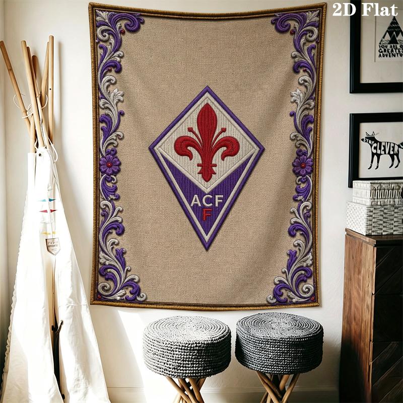 ACF Fiorentina Wall Tapestry Aesthetic Wall Hanging Printed Fabric Blanket Decorative Tapestries for Bedroom Living Room Home Decor