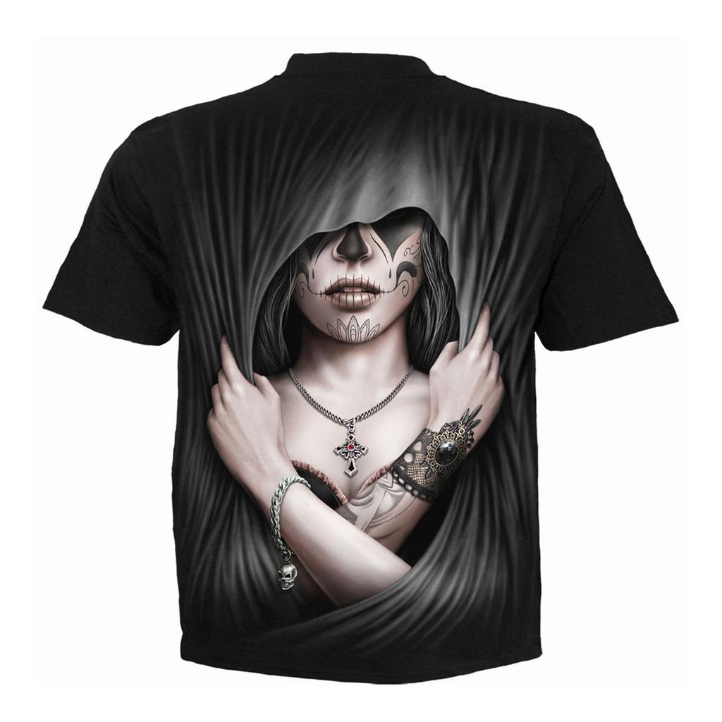 Spiral Direct Unisex Adult Dead Love Back Print T-Shirt